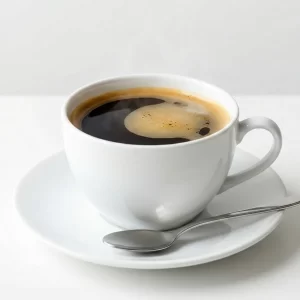 Cà phê đen pha máy