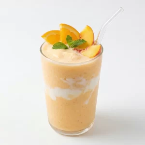 Cam đào lắc sữa chua