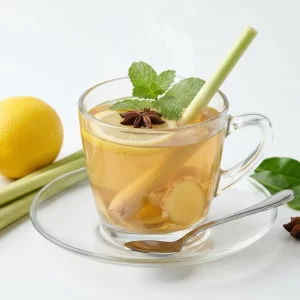 Trà gừng chanh sả