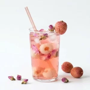 Trà vải hoa hồng