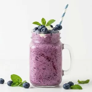 Việt quất lắc sữa chua