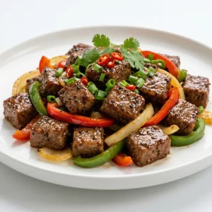 Bò lắc tiêu Hong Kong