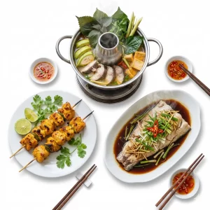 Cá tầm chế biến 3 món