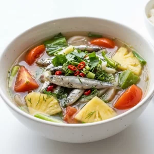 Canh chua cá cơm