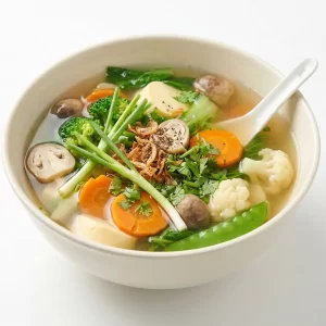 Canh rau chay