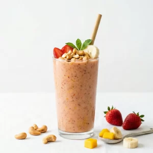 Chuối - Dâu - Xoài - Hạt điều