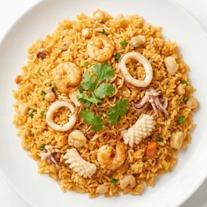 Cơm chiên hải sản