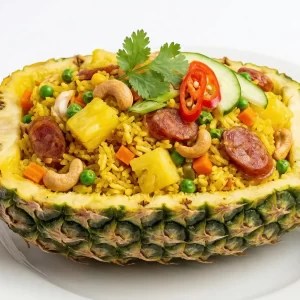 Cơm chiên trái thơm