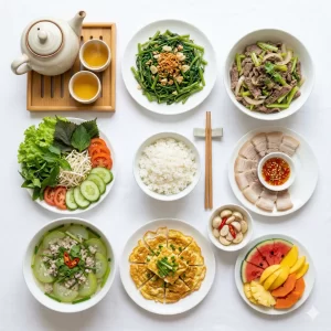 Combo cơm Việt Nam 3