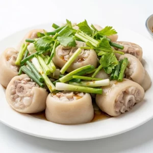 Đuôi heo hấp hành cần