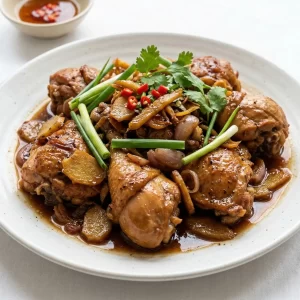 Gà kho gừng