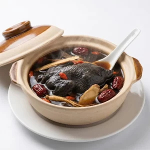 Gà tre tiềm thuốc bắc