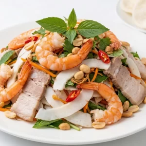 Gỏi củ hủ dừa tôm thịt