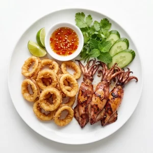 Mực ống chế biến tự chọn