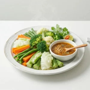 Rau thập cẩm luộc xốt Thái Y Đường