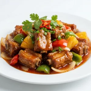 Sườn heo chua ngọt