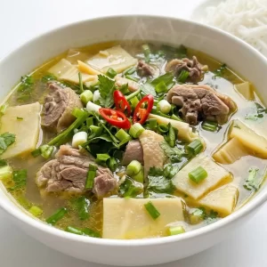 Vịt xáo măng (1 con)